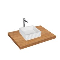 Countertop Basin Tabletop- Luxora White